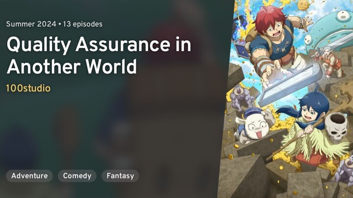 Quality Assurance in Another World - Episode 01 (Subtitle Indonesia)