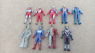 Bao gồm Ultraman Heisei mềm, cỡ trung bình