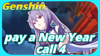 Genshin Impact pay a New Year call 4