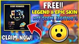 GET FREE EPIC SKIN & LEGEND SKIN FROM MOBILE LEGENDS | LEGIT100% | Mobile Legends 2020