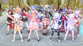 【大场面MMD】看国V，扬国威！