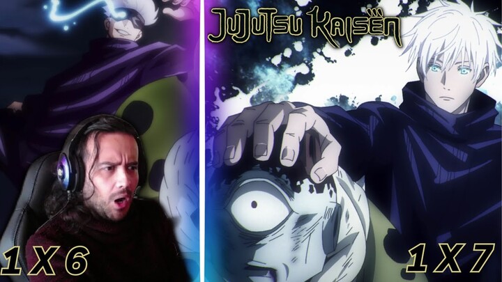 Jujutsu Kaisen Season 1 Episodes 6 & 7 Reaction: Gojo humilliates Jogo!