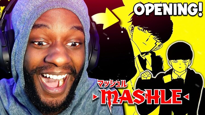 I MIGHT HAVE TO WATCH THIS! 👀 | MASHLE: MAGIC AND MUSCLES | OPENING THEME FIRST REACTION!