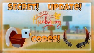 🦃WOAH! SURPRISE UPDATE NEW PET CODES+MORE Booga Booga Reborn! (roblox)