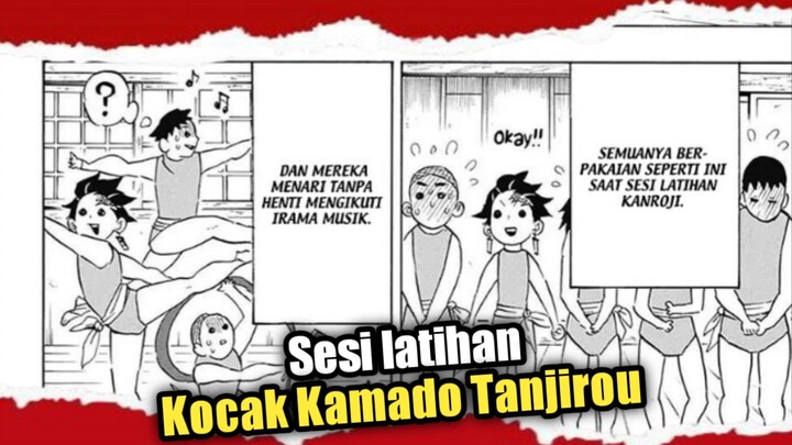 Sesi Latihan kocak Kamado Tanjirou, pilar penjinak ular?