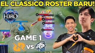 EL CLASSICO COMBO LEMON DAN RENBO DI MAINKAN !!! RRQ VS EVOS MATCH 1 !!! TOURNAMENT H3RO 4.0