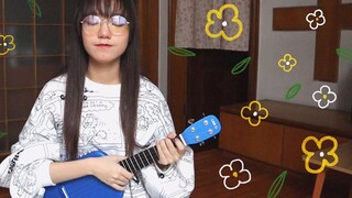 Đệm và hát cover bằng đàn ukulele "Hãy ôm vỏ gối của em"