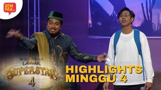 HIGHLIGHTS MINGGU 4 | MUZIKAL LAWAK SUPERSTAR 4