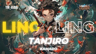 Ling x Tanjiro || Wah Ini Sih Setara Skin Epic Cuy!! Overpower Gini