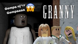 Ada Gempaa Waktu kita main Granny di Roblox😰😰😰