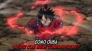 Luffy vs Kaido - Como ousa mexer com meus companheiros!? - One Piece [Edit]
