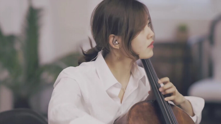 "All of Me" was covered by a woman with cello