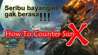 Cara counter SUN MLBB