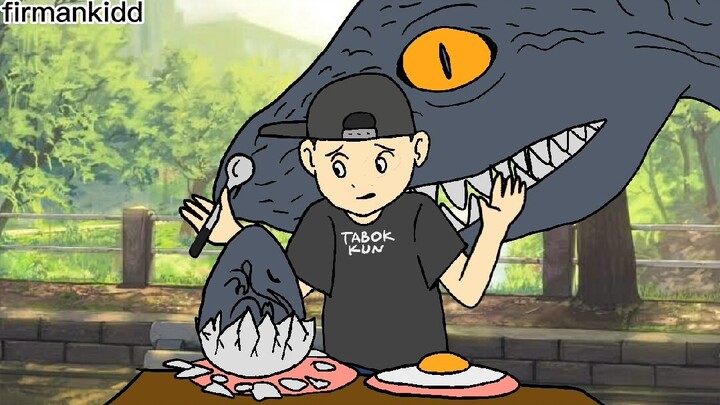 MUKBANG TELUR DINOSAURUS