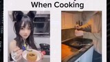 Perbedaan cowok dan cewek saat memasak