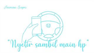 Kartun lucu - Belajar Nyetir | animasi sapri