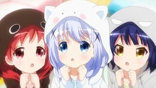 [Anime][Is the order a rabbit?]ED: Tokimeki Poporon