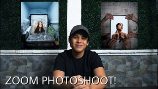 QUARANTINE ZOOM PHOTOSHOOT! | Khalil Ramos & Gabbi Garcia