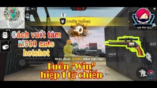 [Free Fire] Cách Vuốt Tâm Headshot M500 & AK47 Hiệu Quả 100℅ Nát Đầu