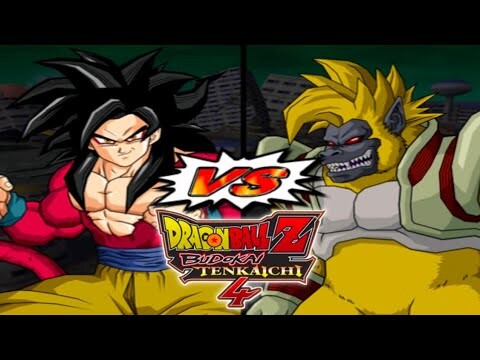 GOKU SS4 VS BABY VEGETA | FULL FIGHT| VERY HARD MODE - Dragon Ball Z Budokai Tenkaichi 4 English Dub