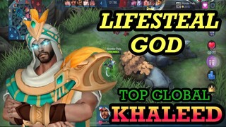 LIFESTEAL GOD  BY TOP GLOBAL KHALEED Wonder Pets ∞ MOBILE LEGENDS