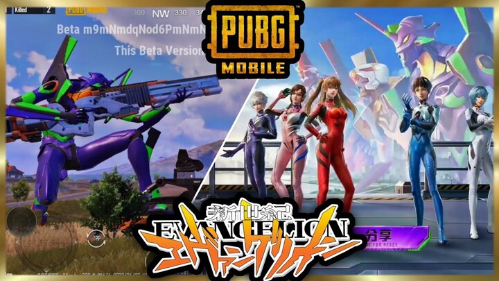 😱ROBOT GIGANTE EN ERANGEL/AUG Lab Evangelion y Mas- PUBG Mobile