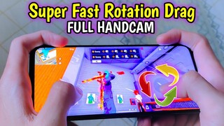 HANDCAM TUTORIAL One Tap Headshot Trick | Rotation Drag in Free Fire
