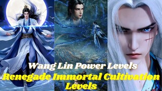 Renegade Immortal Cultivation Levels Wang Lin Power Levels || Xian Ni || BTTH || Novel Based | Hindi