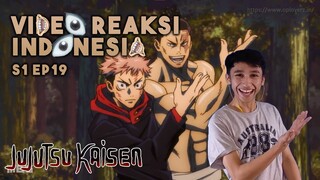 HANAMI vs ITADORI TODOU!!! - JuJutsu Kaisen Reaction Indonesia | Season 1 Episode 19