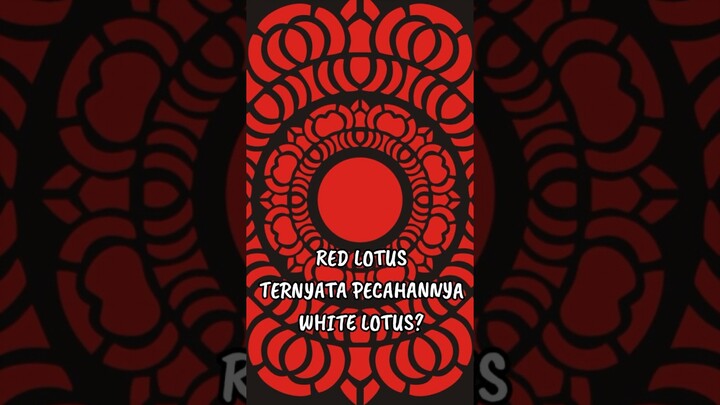 Red Lotus awalnya Pecahan dari White Lotus #aruarutv #redlotus #avatarthelegendofkorra