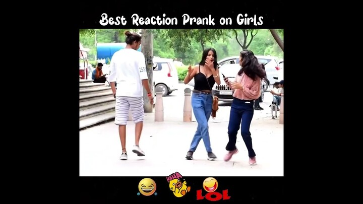 Best Reaction Prank on Girls | Funny Pranks 2022 | Trending Pranks Video | Viral Pranks | #shorts
