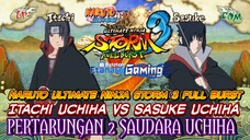 PERTARUNGAN 2 SAUDARA UCHIHA - Itachi Uchiha VS Sasuke Uchiha 🔥