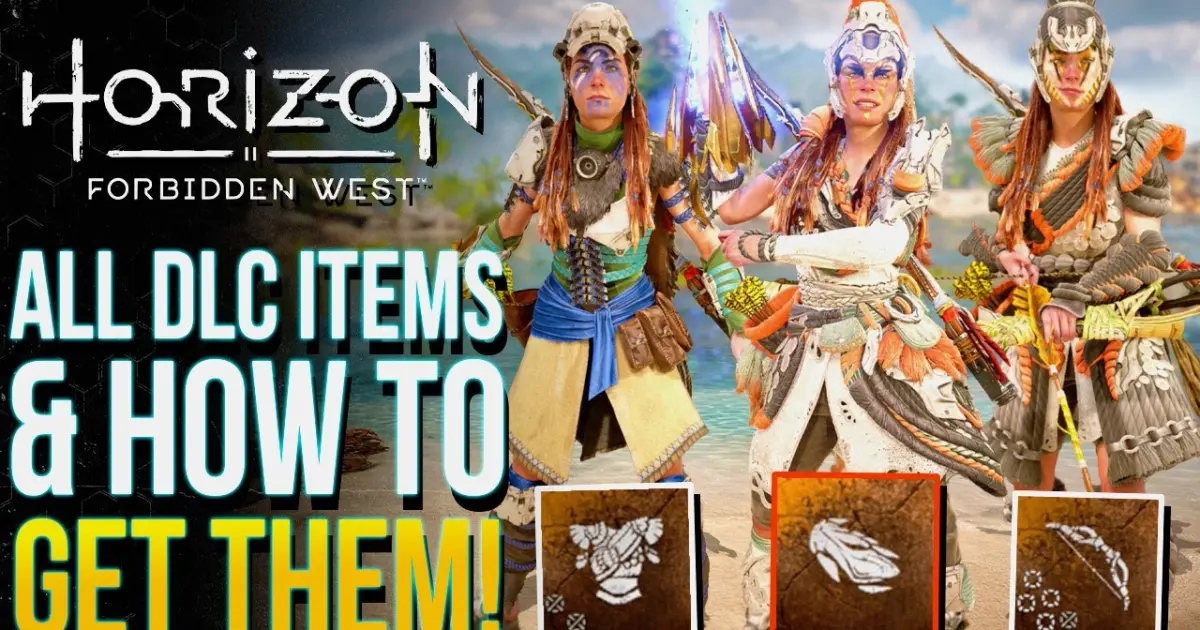 Horizon Forbidden West - Best New DLC Armors & Weapons You Need To Get!  BURNING SHORES All New Loot - Bilibili