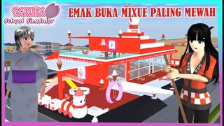 EMAK BUKA MIXUE PALING MEWAH - TARASHI KERJA DI MIXUE PART 5 - SAKURA SCHOOL SIMULATOR