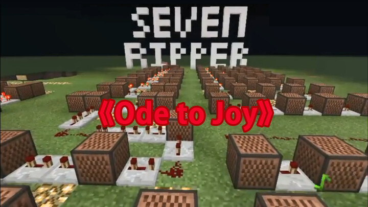 [Music]Playing <Ode an die Freude> in MineCraft