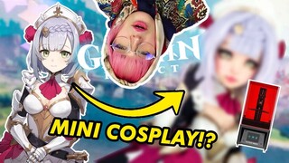 Miniature COSPLAY with 3D printing? NOELLE Genshin Impact Art Doll