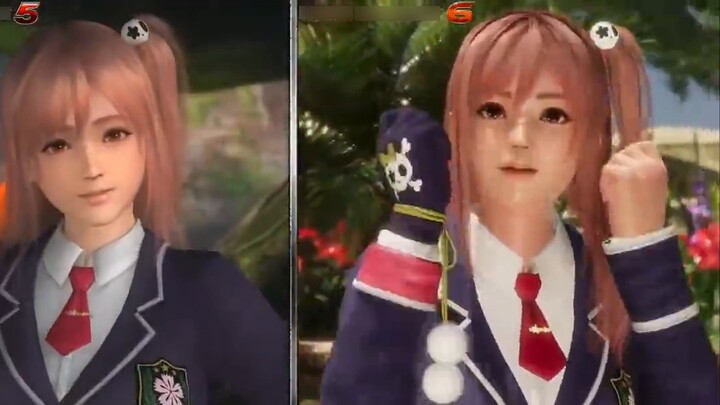 Dead or Alive 6 vs. Dead or Alive 5 Character Comparison