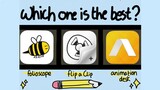 TESTING OUT 3 FREE ANIMATION APPS PT. 2 | Folioscope | FlipaClip | Animation Desk