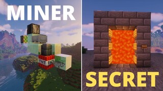 Minecraft: 10+ Simple Redstone Builds in 1.19 Bedrock!