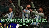 PEMBANTAIAN MASAL 0 - 8 PRANCIS VS ARGENTINA