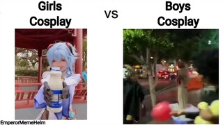 🙋‍♀️🙋‍♀️GIRLS COSPLAY  VS BOYS COSPLAY🙋‍♂️🙋‍♂️