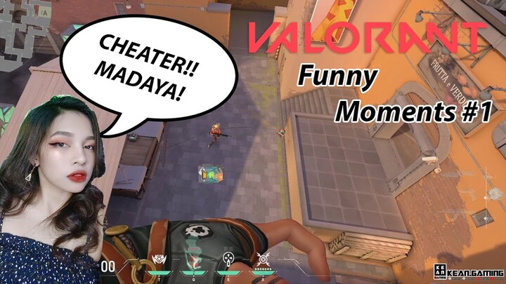 VALORANT PH FUNNY MOMENTS - "Cheating in Valorant" #1 (Tagalog)