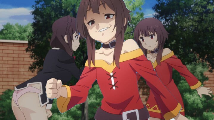 Megumin paling buruk dalam berbohong kepada orang lain.