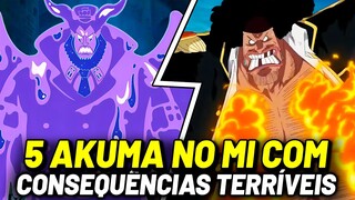 5 AKUMA NO MI COM CONSEQUÊNCIAS TERRÍVEIS EM ONE PIECE!