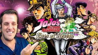 JoJos Bizarre Adventure Eyes of Heaven Great and Unique Dual Heat Attacks Reaction