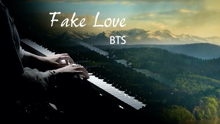 เวอร์ชั่นเปียโนเพลงบริสุทธิ์ "Fake Love-BTS" - โลกช่างงดงาม ยินดีต้อนรับกลับบ้าน
