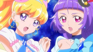 【4K】【Precure Penyihir! 】Cure Miracle & Cure Magical Transformation Scene (Sapphire Ver.)