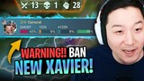 Wow.. Xavier is crazy now | Mobile Legends