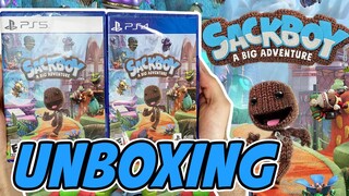 Sackboy: A Big Adventure (PS4/PS5) Unboxing