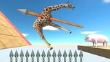 Piggy is Protected With Giant Arrow - Animal Revolt Battle Simulator
